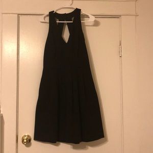 Black cocktail dress